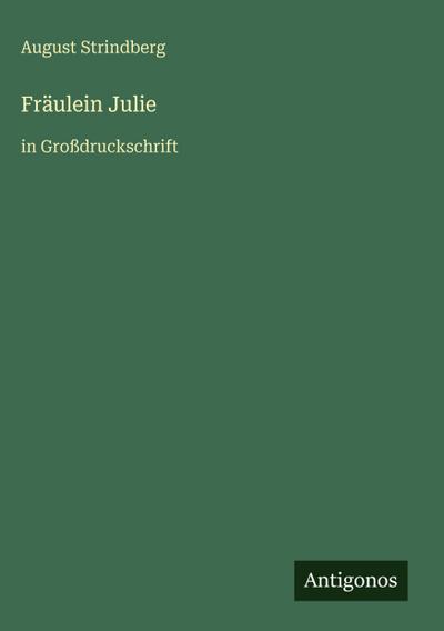 Fräulein Julie