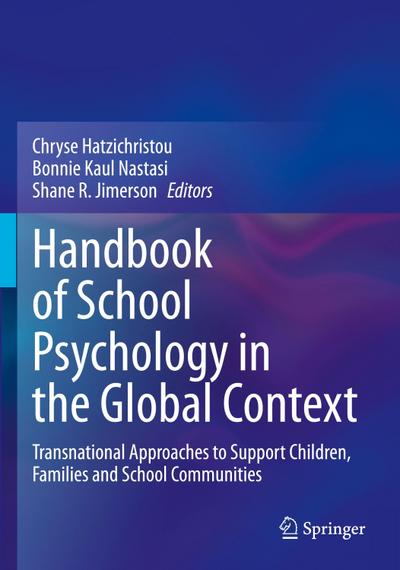 Handbook of School Psychology in the Global Context