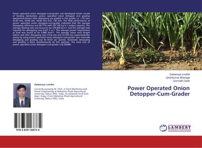 Power Operated Onion Detopper-Cum-Grader
