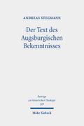 Der Text des Augsburgischen Bekenntnisses