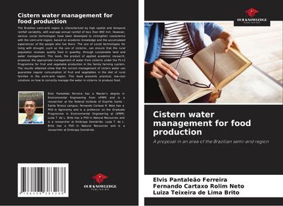Cistern water management for food production