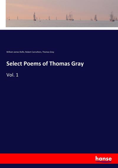 Select Poems of Thomas Gray