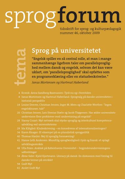 Sprog pa universitetet