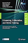 E-Learning, E-Education, and Online Training
