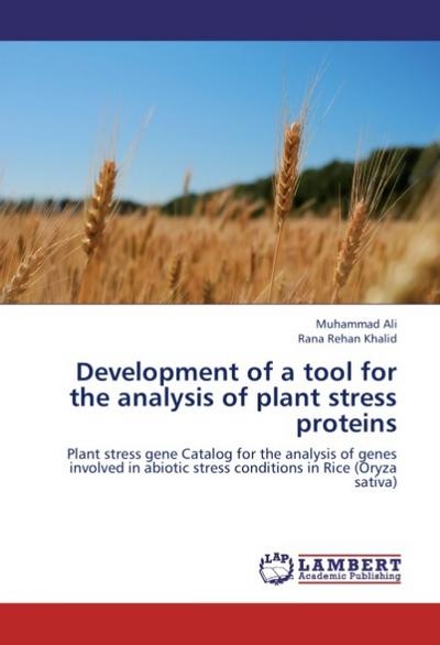 Development of a tool for the analysis of plant stress proteins