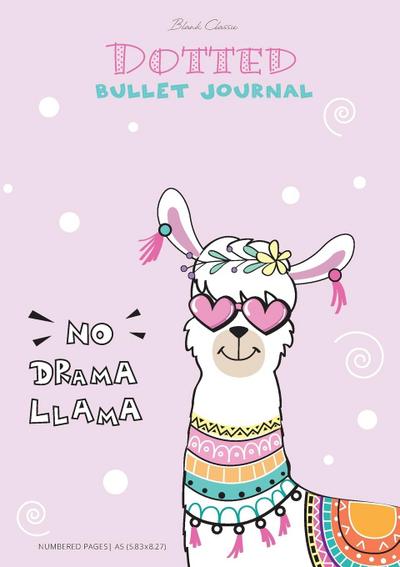 Dotted Bullet Journal - No Drama Llama