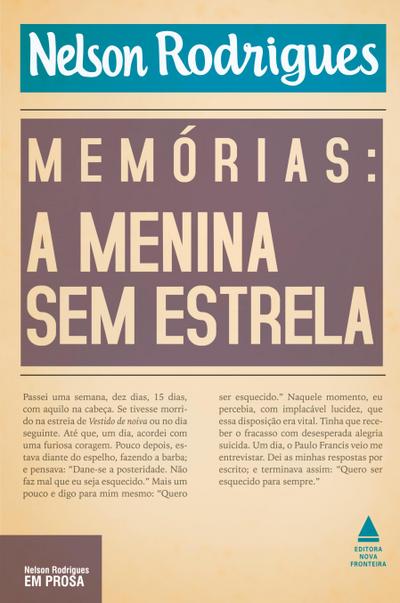 Memórias: a menina sem estrela