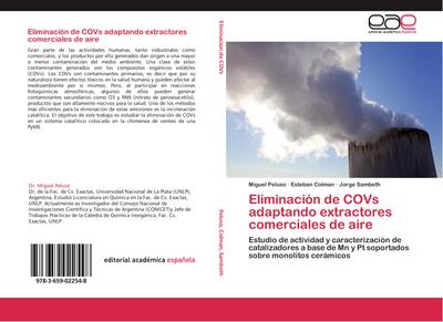 Eliminación de COVs adaptando extractores comerciales de aire