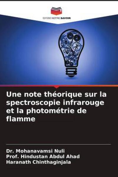 Une note théorique sur la spectroscopie infrarouge et la photométrie de flamme