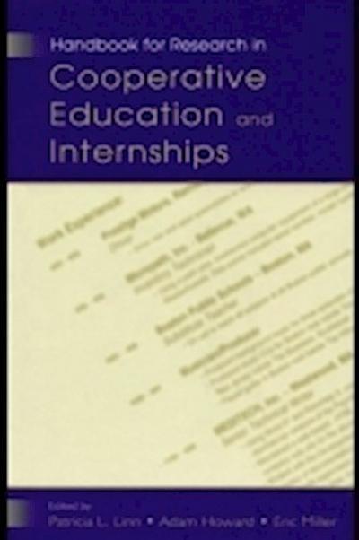 Handbook for Research in Cooperative Education and Internships