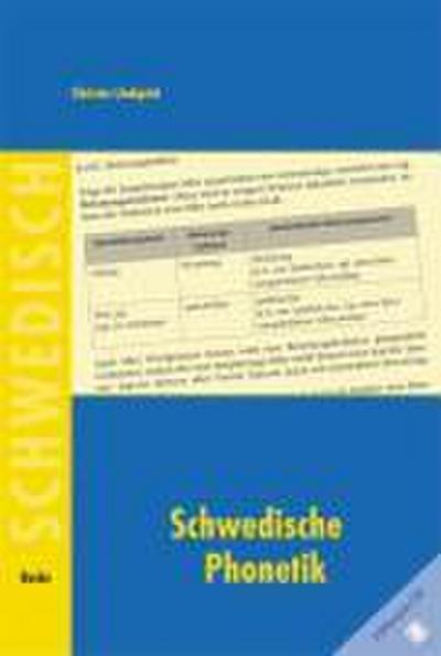 Schwedische Phonetik für Deutschsprachige. Mit CD