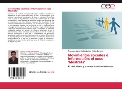 Movimientos sociales e información: el caso 'Mestrets' - Francisco Javier Vellón Lahoz