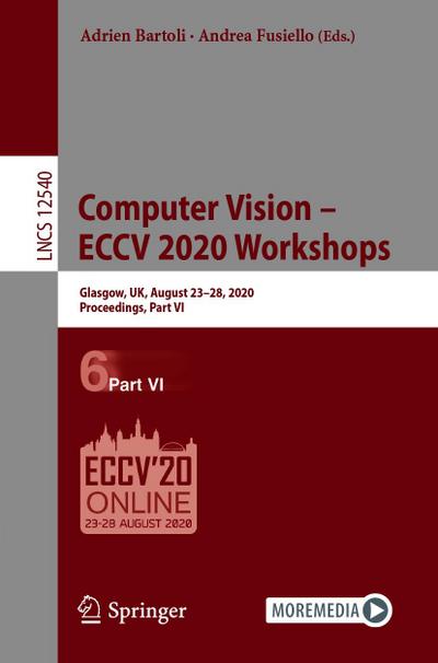 Computer Vision - ECCV 2020 Workshops