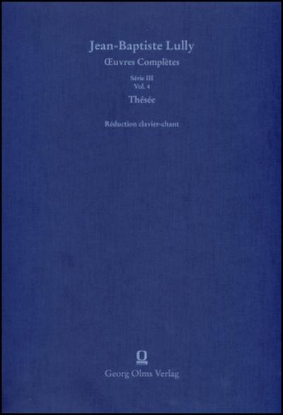 Thésée - Klavierauszug