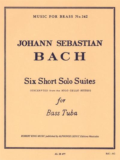 5 short solo suites for bass tubaexperted from the solo cello suites