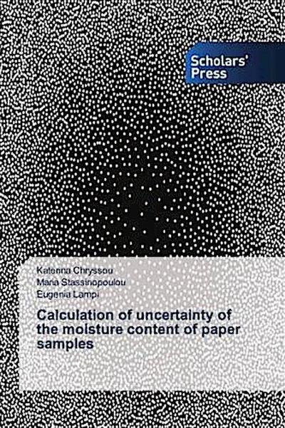 Calculation of uncertainty of the moisture content of paper samples