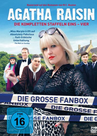 Agatha Raisin - Die große Fanbox (DVD)  Staffeln 1-4
