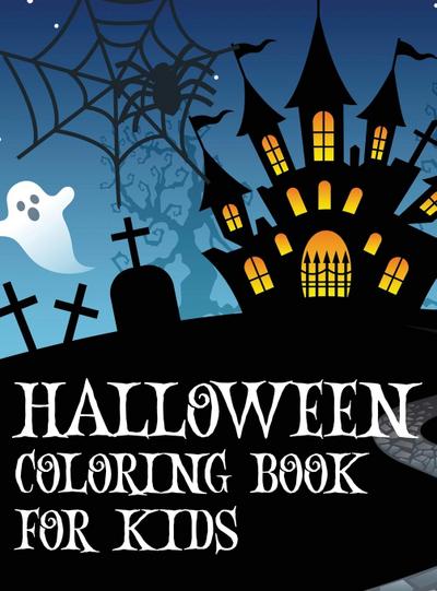 Halloween coloring book for kids