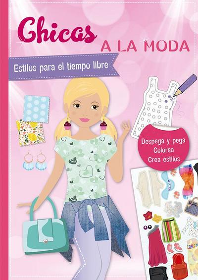 Pegatinas: Chicas a la Moda. Estilos Para El Tiempo Libre