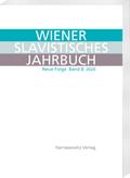 Wiener Slavistisches Jahrbuch. Neue Folge 8/2020