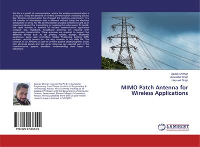 MIMO Patch Antenna for Wireless Applications