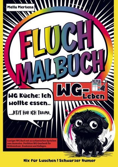 Fluch Malbuch WG Leben