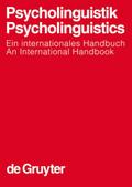 Psycholinguistik. Psycholinguistics