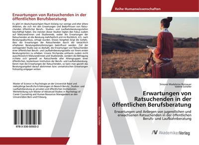 Erwartungen von Ratsuchenden in der öffentlichen Berufsberatung