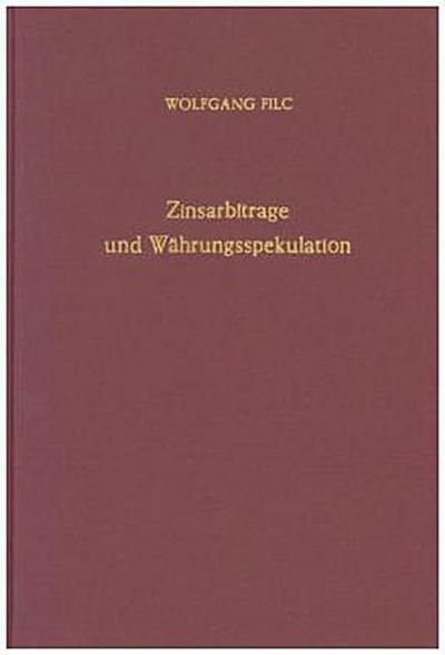 Zinsarbitrage und Währungsspekulation.