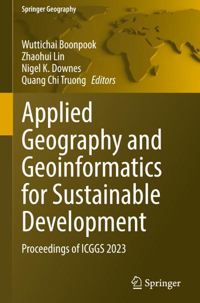 Applied Geography and Geoinformatics for Sustainable Development