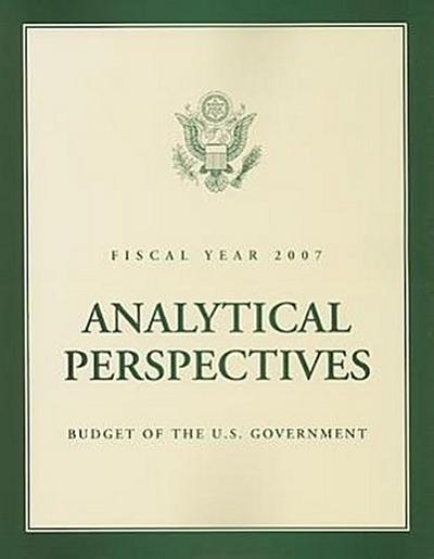 Budget of the U.S. Government Analytical Perspectives