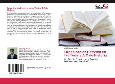 Organización Retórica en las Tesis y AIC de Historia