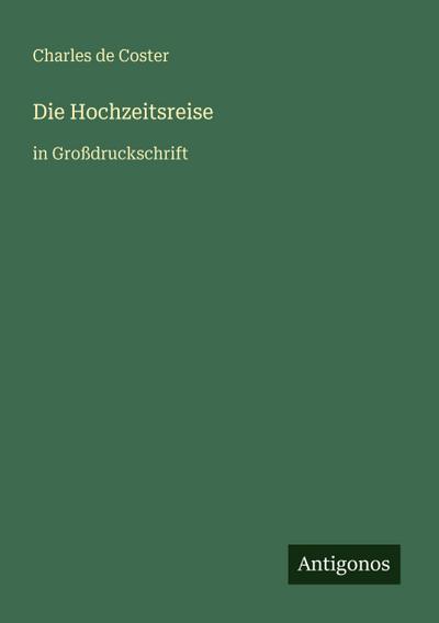 Die Hochzeitsreise
