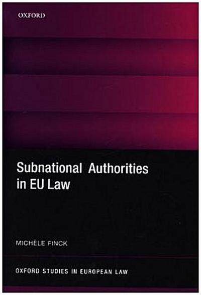 Subnational Authorities in Eu Law