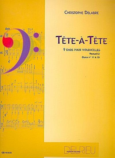 Tête-à-tête vol.2 pour  2 violoncellespartition