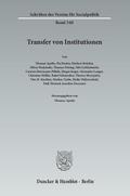 Transfer von Institutionen.