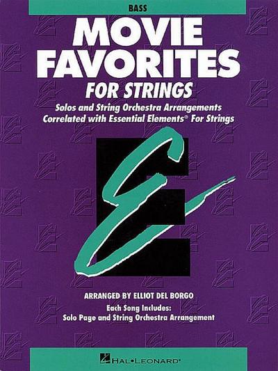 Essential Elements Movie Favorites for Strings: String Bass - Elliot Del Borgo