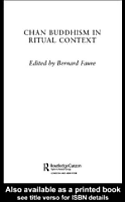 Chan Buddhism in Ritual Context