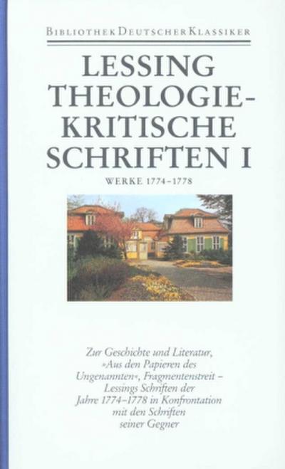 Werke und Briefe Werke 1774-1778