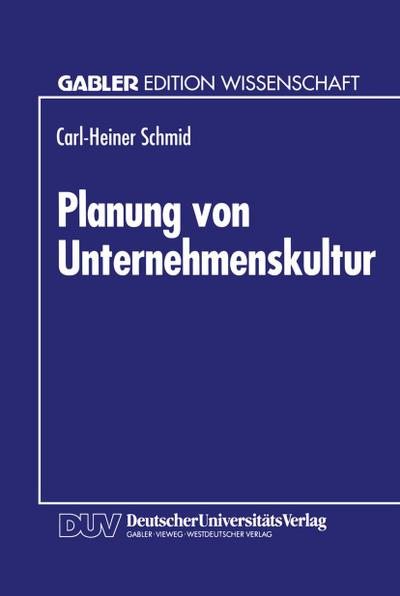 Planung von Unternehmenskultur