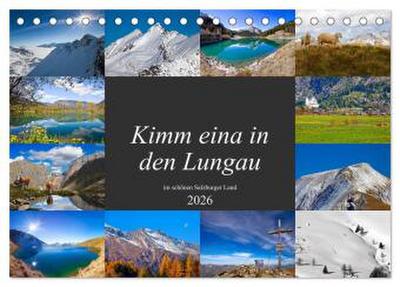 Kimm eina in den Lungau (Tischkalender 2026 DIN A5 quer), CALVENDO Monatskalender