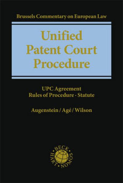 Unified Patent Court Procedure