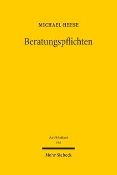 Beratungspflichten