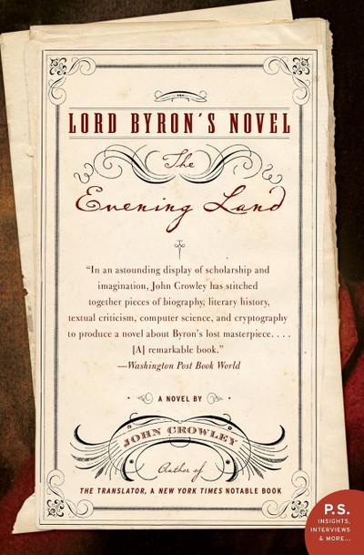 Lord Byron’s Novel