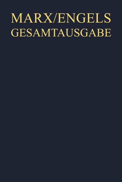 Friedrich Engels: Werke, Artikel, Entwürfe Mai 1883 bis September 1886