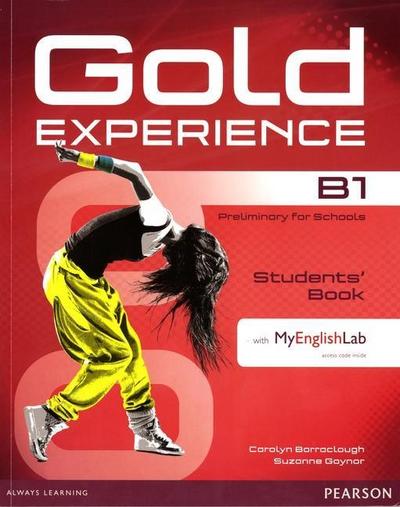 Gold Experience B1 Students’ Book with DVD-ROM/MyLab Pack, m. 1 Beilage, m. 1 Online-Zugang
