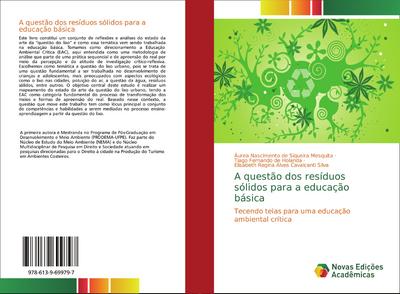 A questão dos resíduos sólidos para a educação básica