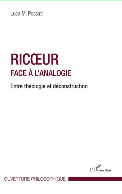 Ricoeur face à l’analogie