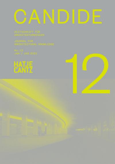 Candide. Journal for Architectural Knowledge