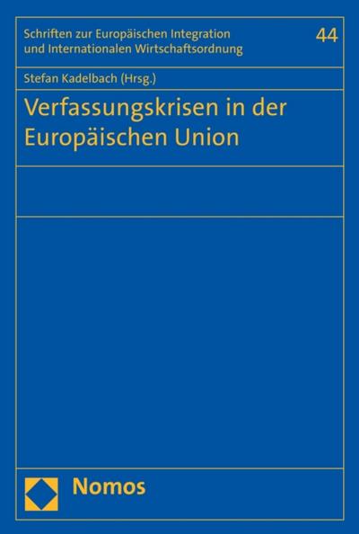 Verfassungskrisen in der Europäischen Union